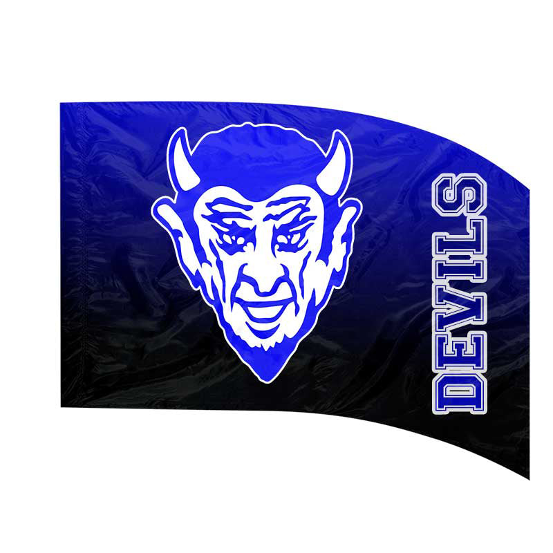 Banderas de mascota - Blue Devils